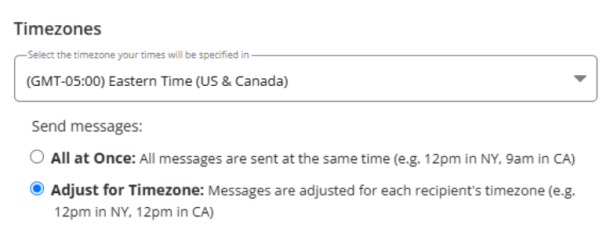 timezones